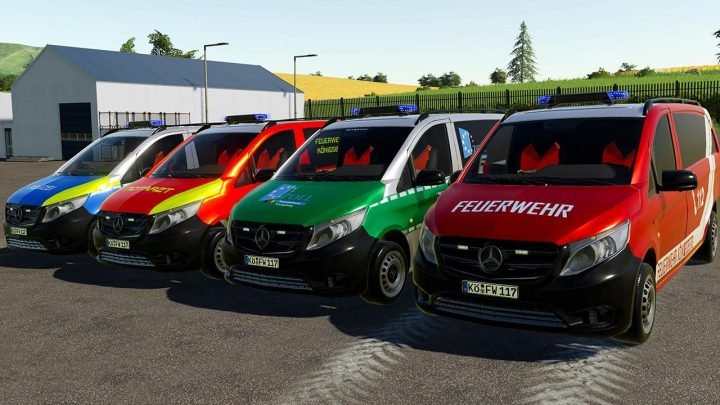 Mercedes Vito Pack Farming Simulator Mods